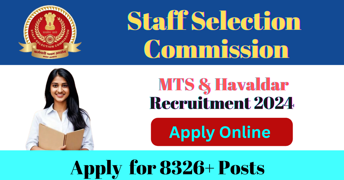 SSC MTS Recruitment 2024 Apply Online